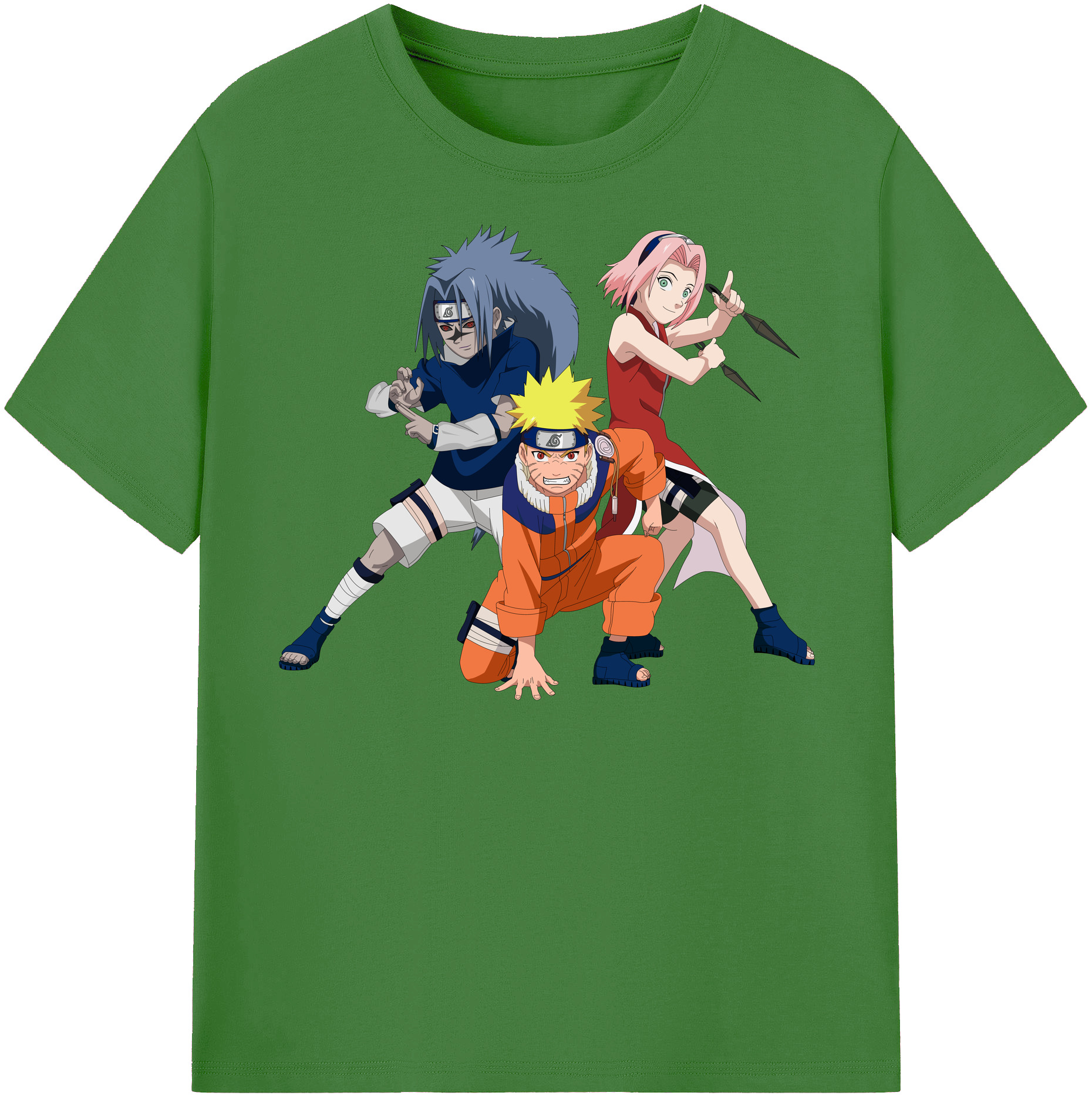 （画像用） NARUTO -ナルト- うずまき ナルト Uzumaki Naruto レディースカジュアルプリントTシャツ（綿100％）